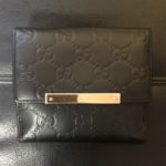 GUCCI(グッチ)三つ折り財布の角スレを部分補修