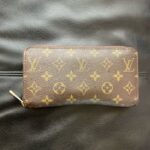 LOUIS VUITTON(ルイヴィトン)モノグラム長財布のファスナー交換とコバ補修