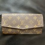 LOUIS VUITTON(ルイヴィトン)モノグラム長財布のホツレ、剥がれ、汚れを全体補修&内側染め直し