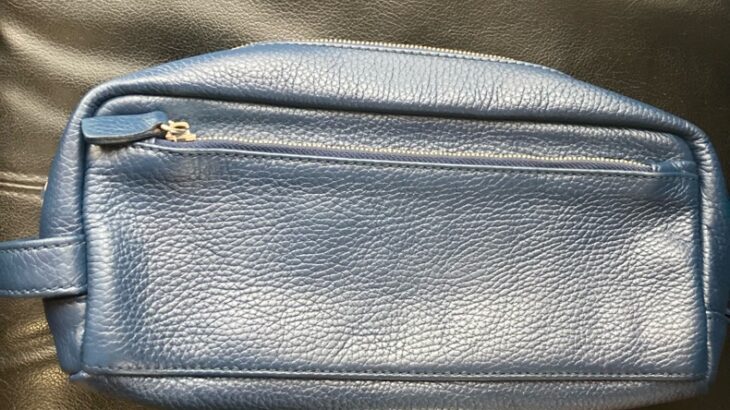 STEFANOMANO(ステファノマーノ)セカンドバッグのスレ、色褪せを全体補修&染め直し