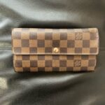 LOUIS VUITTON(ルイヴィトン)長財布のコバ、ホツレ、色褪せ補修