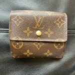 LOUIS VUITTON(ルイヴィトン)モノグラム二つ折り財布のコバ、ホツレ、革補修