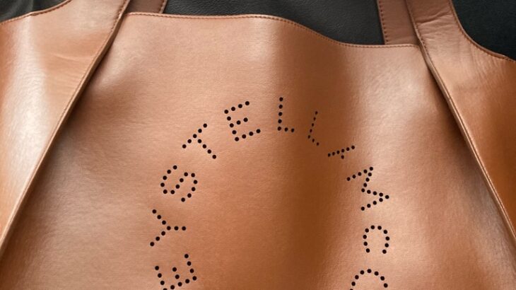 STELLA McCARTNEY(ステラ マッカートニー)トートバッグのシミ、ハゲを全体補修&染め直し