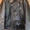 SCHOTT(ショット)ライダースのスレ、色褪せを全体補修&染め直し